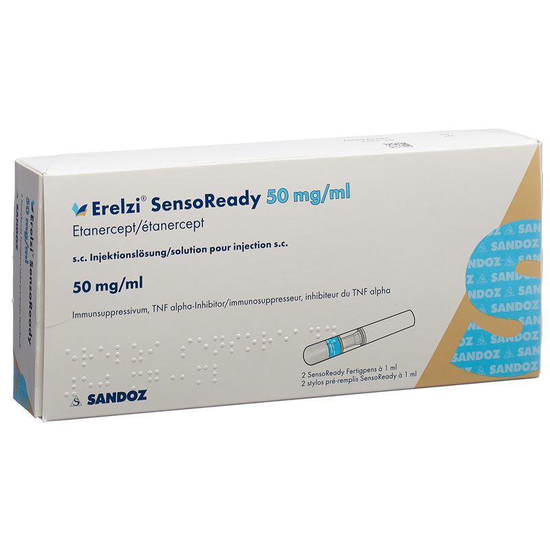 ERELZI SensoReady 50 mg/ml 2 Fertpen 1 ml