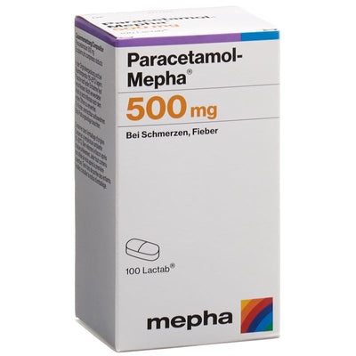 PARACETAMOL Mepha Filmtabl 500 mg Ds 100 Stk