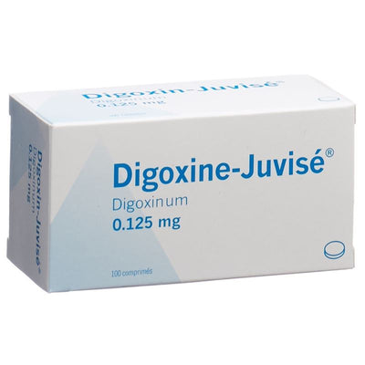 DIGOXIN Juvisé Tabl 0.125 mg 100 Stk