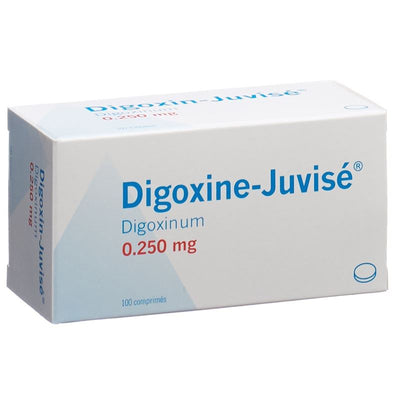 DIGOXIN Juvisé Tabl 0.25 mg 100 Stk