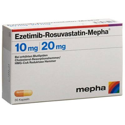 EZETIMIB ROSUVAST Mepha Kaps 10 mg/20 mg 30 Stk