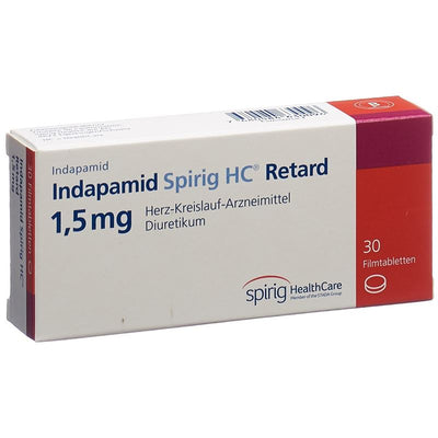 INDAPAMID Spirig HC Ret Filmtabl 1.5 mg 30 Stk