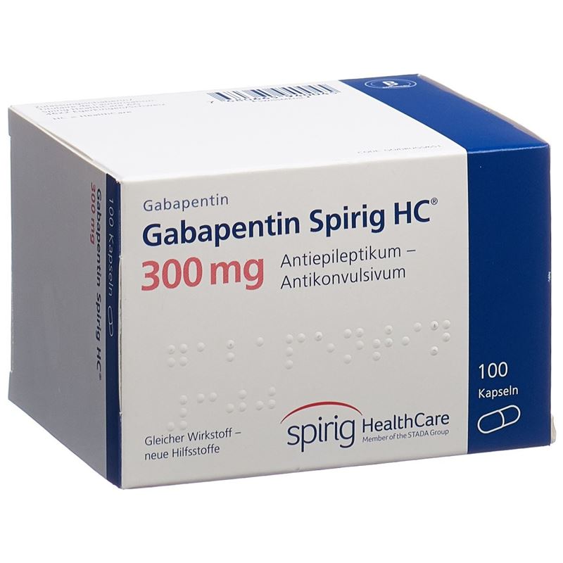 GABAPENTIN Spirig HC Kaps 300 mg 100 Stk