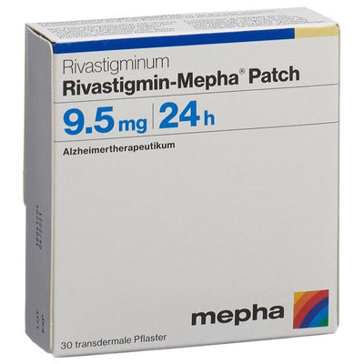 RIVASTIGMIN Mepha Patch 9.5 mg/24h Btl 30 Stk