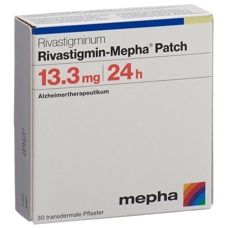 RIVASTIGMIN Mepha Patch 13.3 mg/24h Btl 30 Stk