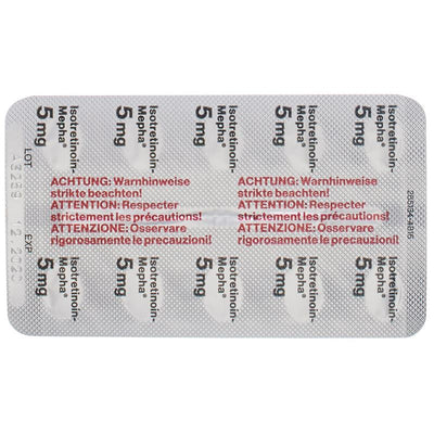 ISOTRETINOIN Mepha Solucaps 5 mg 30 Stk - CONTENTBACK