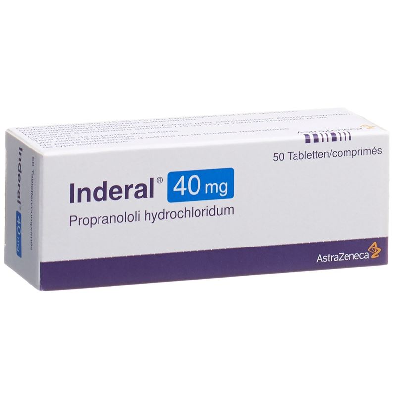 INDERAL Filmtabl 40 mg 50 Stk