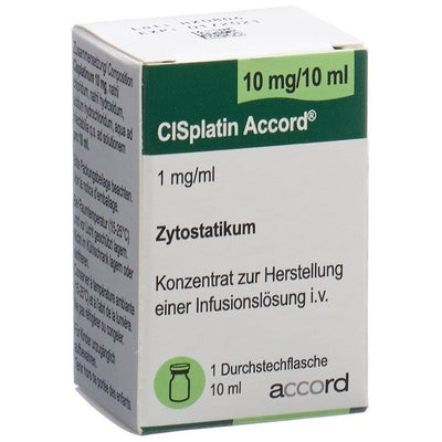 CISPLATIN Accord 10 mg/10ml Durchstf 10 ml