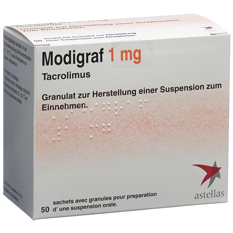 MODIGRAF Gran 1 mg Btl 50 Stk