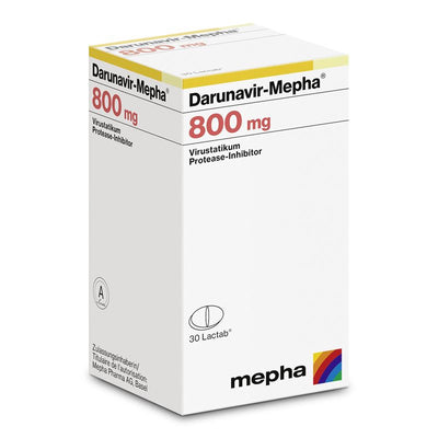 DARUNAVIR Mepha Filmtabl 800 mg Ds 30 Stk