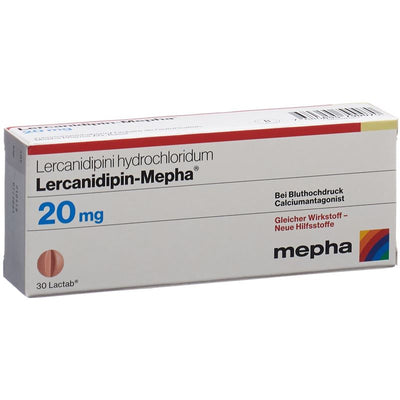 LERCANIDIPIN Mepha Lactab 20 mg 30 Stk
