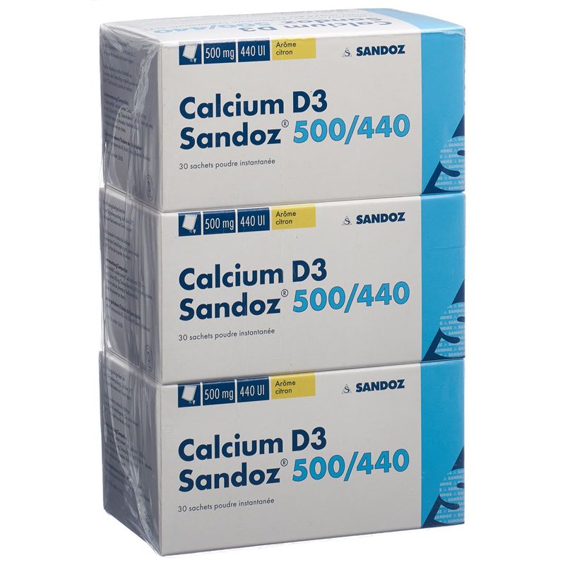 CALCIUM D3 Sandoz Plv 500/440 Btl 90 Stk