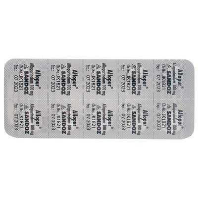 ALLOPUR Tabl 100 mg 50 Stk - CONTENTBACK
