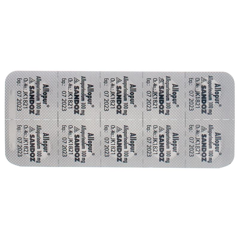 ALLOPUR Tabl 100 mg 50 Stk - CONTENTBACK