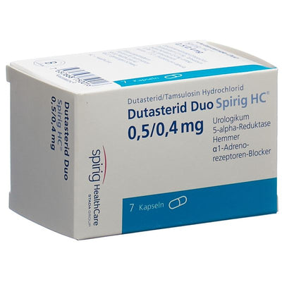 DUTASTERID DUO Spirig HC Kaps 0.5mg/0.4mg 7 Stk