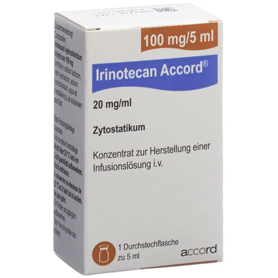 IRINOTECAN Accord 100 mg/5ml Durchstf 5 ml