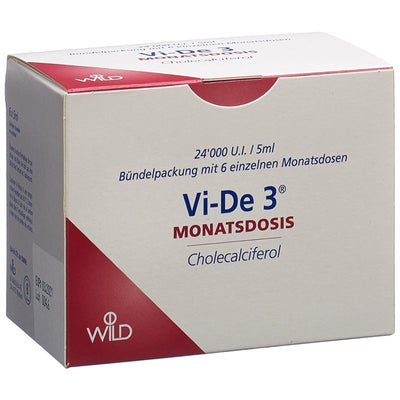 VI-DE 3 Monatsdosis Lösung 24000 IE/5ml 6 Fl 5 ml