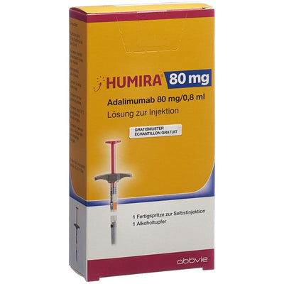 HUMIRA Inj Lös 80 mg/0.8ml Fertspr 0.8 ml