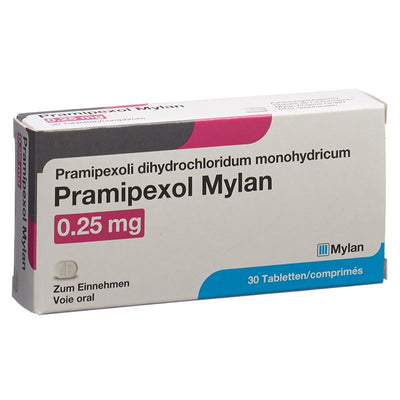 PRAMIPEXOL Mylan Tabl 0.25 mg 30 Stk