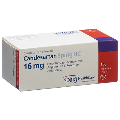 CANDESARTAN Spirig HC Tabl 16 mg 100 Stk