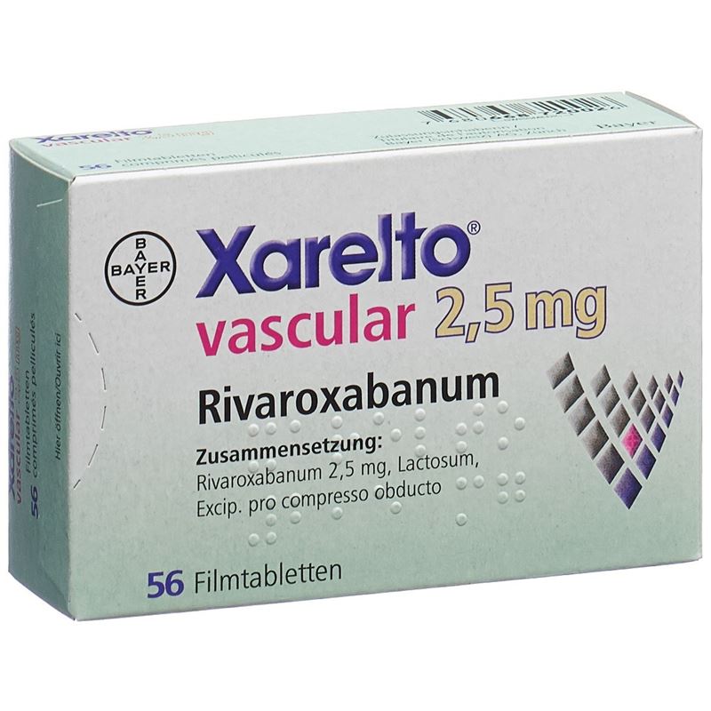 XARELTO vascular Filmtabl 2.5 mg 56 Stk