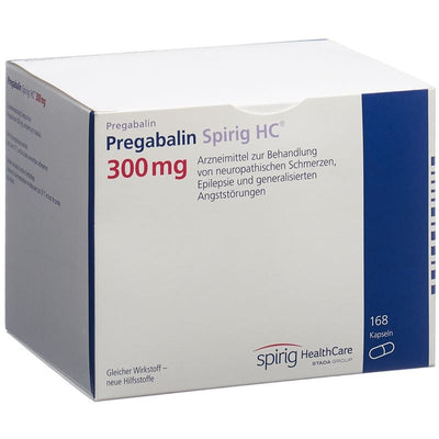 PREGABALIN Spirig HC Kaps 300 mg 168 Stk