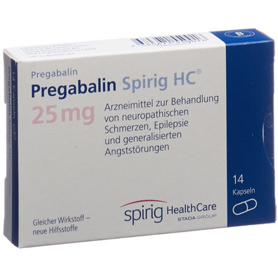 PREGABALIN Spirig HC Kaps 25 mg 14 Stk