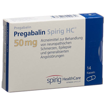 PREGABALIN Spirig HC Kaps 50 mg 14 Stk