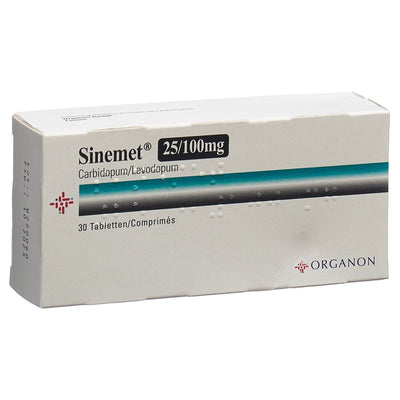 SINEMET Tabl 25mg/100mg 30 Stk