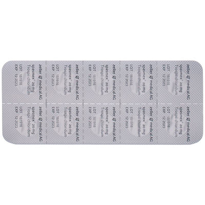 SPASMEX Filmtabl 20 mg (neu) 30 Stk - CONTENTBACK