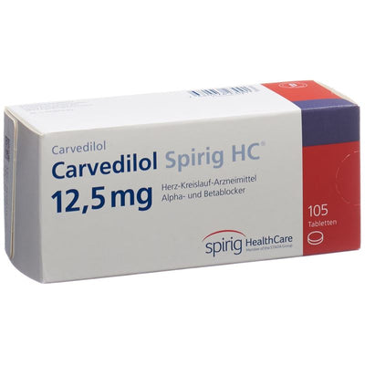 CARVEDILOL Spirig HC Tabl 12.5 mg 105 Stk