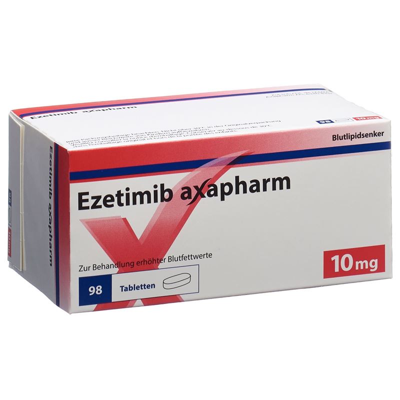 EZETIMIB axapharm Tabl 10 mg 98 Stk