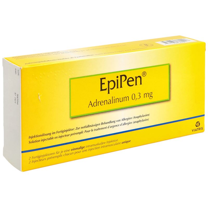 EPIPEN 0.3 mg Fertiginjekt 2 Stk