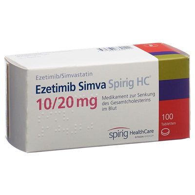 EZETIMIB SIMVA Spirig HC Tabl 10/20 mg 100 Stk