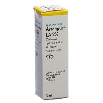 ARTEOPTIC LA Gtt Opht 2 % Fl 3 ml