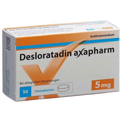 DESLORATADIN Axapharm Filmtabl 5 mg 50 Stk