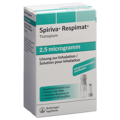 SPIRIVA Respimat 2.5 mcg/Hub wiederverw 60 Dos
