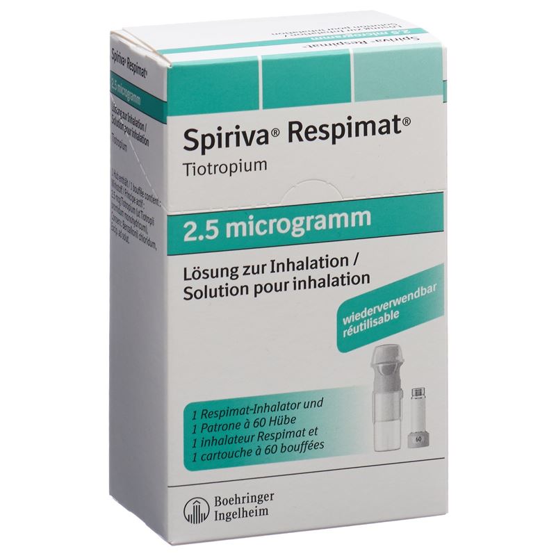 SPIRIVA Respimat 2.5 mcg/Hub wiederverw 60 Dos