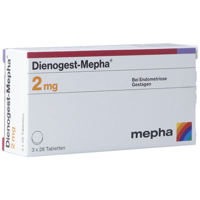 DIENOGEST Mepha Tabl 2 mg 3 x 28 Stk