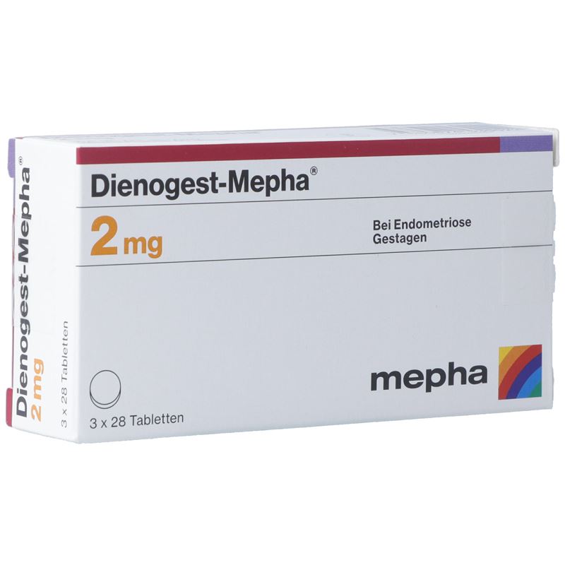 DIENOGEST Mepha Tabl 2 mg 3 x 28 Stk