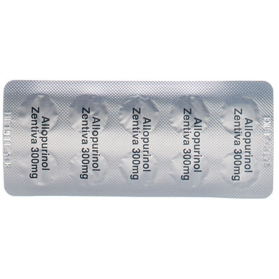 ALLOPURINOL Zentiva Tabl 300 mg 30 Stk - CONTENTBACK