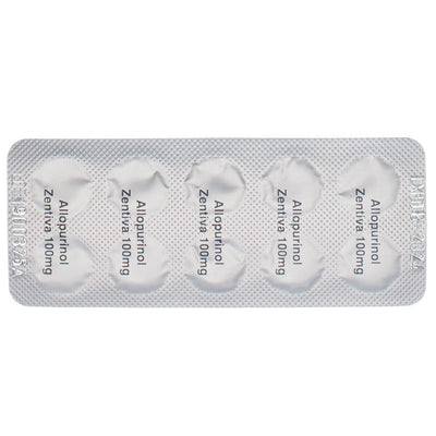 ALLOPURINOL Zentiva Tabl 100 mg 50 Stk - CONTENTBACK