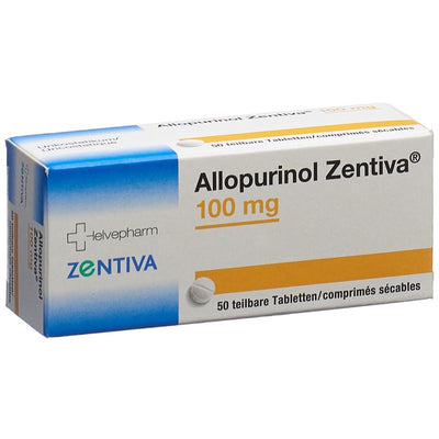 ALLOPURINOL Zentiva Tabl 100 mg 50 Stk