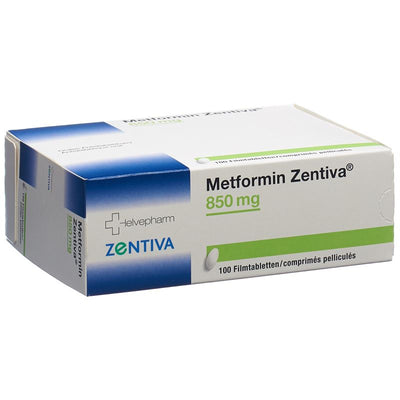 METFORMIN Zentiva Filmtabl 850 mg 100 Stk