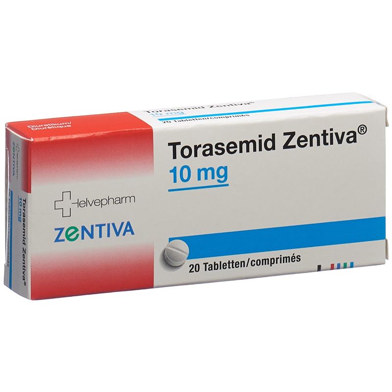 TORASEMID Zentiva Tabl 10 mg 20 Stk