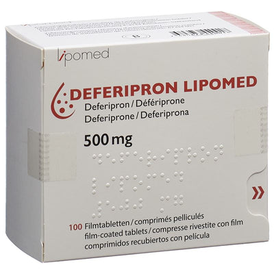 DEFERIPRON Lipomed Filmtabl 500 mg 100 Stk