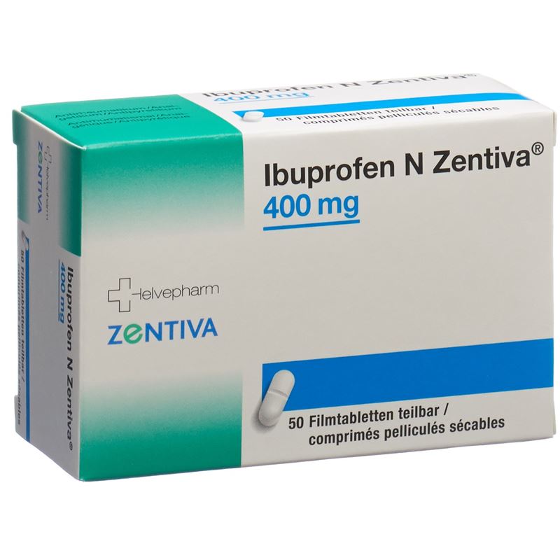 IBUPROFEN N Zentiva Filmtabl 400 mg 50 Stk