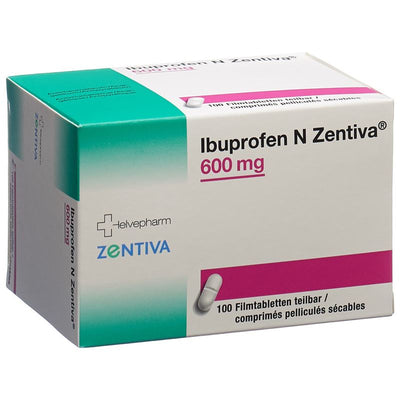 IBUPROFEN N Zentiva Filmtabl 600 mg 100 Stk