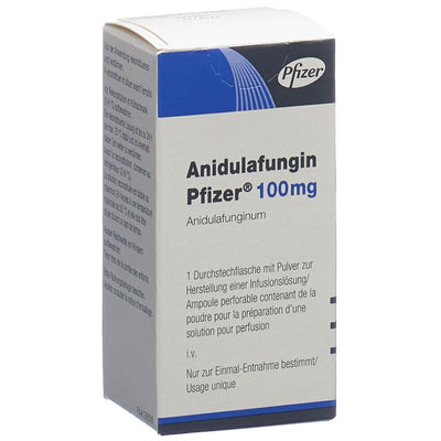 ANIDULAFUNGIN Pfizer Trockensub 100 mg Durchstf