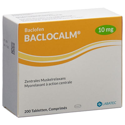 BACLOCALM Tabl 10 mg 200 Stk